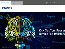 Tablet Screenshot of innorix.com